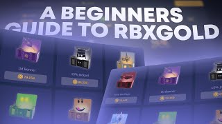 A Beginners Guide To RBXGOLD [upl. by Cini]