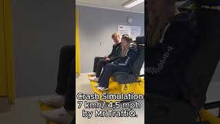 Crash Simulation 7 kmh 45 mph by MrTraffiQ For educational purposes only [upl. by Kalle]