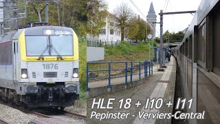 Ritopname S41  HLE 18  i10  i11  Pepinster  VerviersCentral [upl. by Keeler]