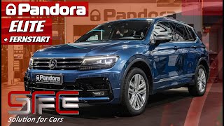 Alarmanlage im VW Tiguan  Fernstart  Pandora Elite [upl. by Amyaj930]