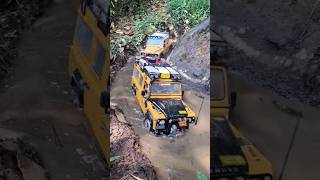 RC Adventure 110 Defender Landrover Camel Trophy rcadventure offroad rc shorts shortvideo [upl. by Aidole647]