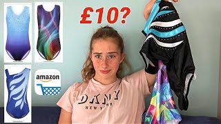 AFFORDABLE GYMNASTICS LEOTARDS Try on and review  Under £10 Amazon leotards  PolinaTumbles [upl. by Ayikin]