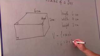 Math Calculations amp Conversions  How to Calculate the Volume of a Box [upl. by Naivat164]