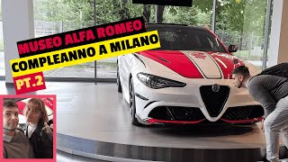 MUSEO ALFA ROMEO  compleanno a Milano pt2 [upl. by Coumas910]