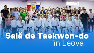 Inaugurarea sălii de TaekwonDo în orașul Leova [upl. by Chuck]