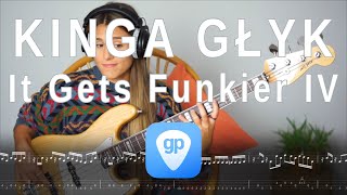 Kinga GłykVulfpeck  It Gets Funkier IV  Bass TABS [upl. by Oralie]