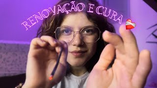 ASMR  Bruxa desfazendo feitiço maligno que está atrapalhando seus caminhos [upl. by Suilmann]