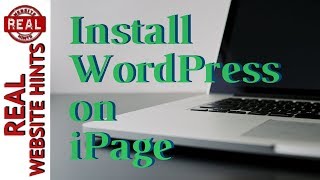 iPage WordPress Tutorial How to install WordPress on iPage hosting [upl. by Nil]