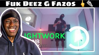 American Reaction To NitoNB  Lightwork Freestyle Prod MobzBeatz x MoraBeats  Pressplay [upl. by Ahseym]