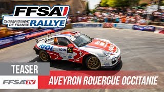 Rallye Aveyron Rouergue Occitanie  Teaser [upl. by Siseneg]