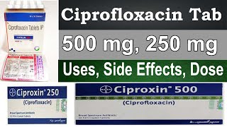 Ciprofloxacin 500mg 250 mg  ciproxin 500mg 250 mg  Uses Side Effects Dosage [upl. by Nnairet45]