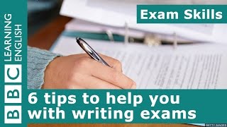 Exam skills 6 tips to help you with writing exams [upl. by Annaira]