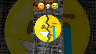 Merge happy😃 and crying😭 emojis creative drawing ideas for kids kids inspiration drawing [upl. by Noitsirhc]