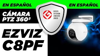 📹 cámara 360 grados EZVIZ C8PF en Español🌐 [upl. by Nari841]