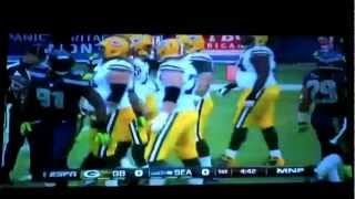 Aaron Rodgers drunk during game [upl. by Yssak]