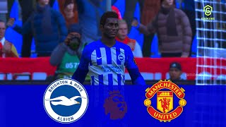 Brighton vs Manchester United Extended Highlights  Premier League 202425 [upl. by Miharbi]