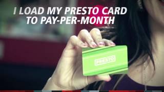 PRESTO pay per month [upl. by Drofdeb]