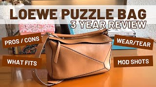 3 Year Review  Loewe Puzzle Bag Medium [upl. by Martie]