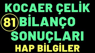 KOCAER ÇELİK KCAER hisse kcaer analiz borsa hisse mıatk gubrf sasa kontr yorum kocaerçelik [upl. by Annaigroeg]