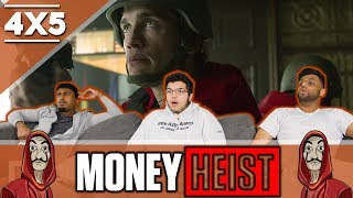 La Casa De Papel Money Heist  4x5 quotminutos antesquot REACTION  REVIEW [upl. by Nesnah]