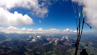 Paragliding Kössen Tirol [upl. by Noet]