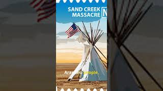 Sand Creek Massacre remember those souls history nativeamerican africanamericanhistory west [upl. by Linders]