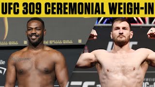 UFC 309 Ceremonial WeighIn  ESPN MMA [upl. by Gridley]