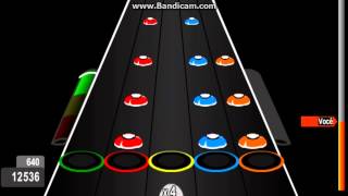 Guitar Flash A Candlelit Dinner With Inamorta  Asking Alexandria 100ExpertGF Custom 20 HD 720p [upl. by Ester331]