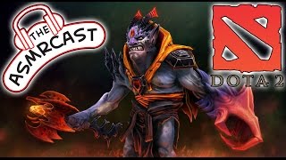 ASMR Dota 2 Gameplay Binaural 3D 1 Lion Whispering Ear To Ear Keyboard amp Mouse Sounds [upl. by Cybill]