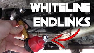 Whiteline Rear Endlinks and Brace Install  2017 SUBARU FORESTER XT [upl. by Olenta915]