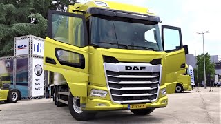 2023 DAF XF 410 Distribution Truck  Interior Exterior Walkaround  Truck Expo [upl. by Ellynn]