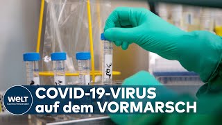 CORONAVIRUS IN DEUTSCHLAND Weitere CoronaAusbreitung  Covid19Folgen werden spürbar [upl. by Quennie61]