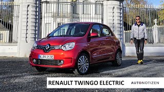 Renault Twingo Electric 2020 ElektroKleinwagen im Test Review Fahrbericht [upl. by Ittap]