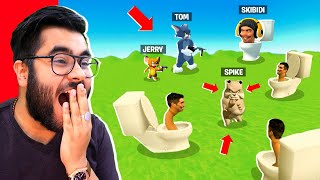 😂 SAVE SPIKE from SKIBIDI  Tom amp Jerry Multiplayer Part 4 😂  Hitesh KS [upl. by Millford]