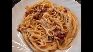 Spaghetti Carbonara mit Muddi kochen [upl. by Esertak]