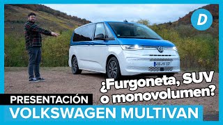 Volkswagen Multivan T7 así es la FURGONETA del FUTURO  Primera prueba  Diariomotor [upl. by Olympe]