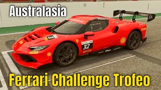 Ferrari Challenge Trofeo Pirelli kicks off in Australasia [upl. by Llednil]