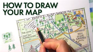 How to draw your own map of your woodland [upl. by Llenrub]