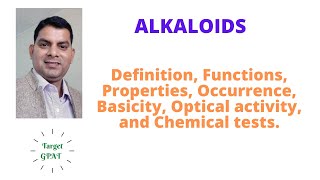 Easy way to learn Introduction of Alkaloids [upl. by Ahsaret]