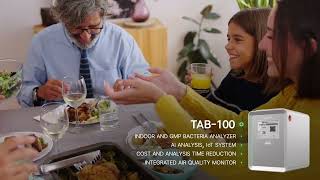 TAB100® AIPowered Indoor and GxP Bacteria Analyzer [upl. by Temirf967]