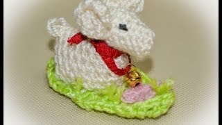 Baranek Wielkanocny na szydełku  Lamb Easter crochet [upl. by Nnylyar]