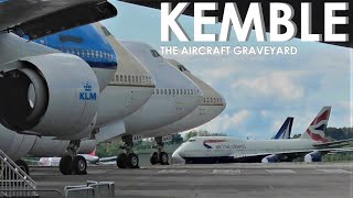 The UKs Aircraft Graveyard  Kemble Cotswold Airport 2020 [upl. by Sisely]