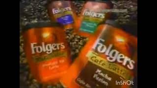 Folgers Cafe Latte Commercial 2001 [upl. by Tipton773]