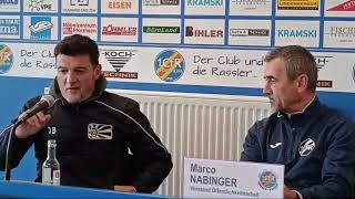 1CfR Pforzheim  FC 08 Villingen LIVESTREAM der PK danach  11112023 [upl. by Alwitt]