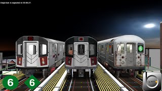 OpenBVE Virtual Railfanning WIP R62A R142 amp R142A  14th Street Union Square [upl. by Torp]