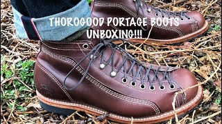 Thorogood PortageRooferMonkey Boots Unboxing [upl. by Aicelf]