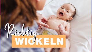 Baby wickeln Videotutorial mit HebammenTipps [upl. by Cosma]