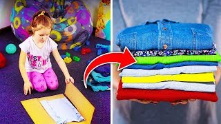 10 BRICOLAGES ET ASTUCES POUR QUE LES ENFANTS APPRENNENT LORGANISATION [upl. by Nauqe]