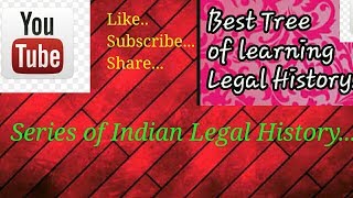 Series of topics of Indian legal history Legal history llb syllabus lectures [upl. by Vershen]