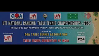 YGS U19 RDI  BHUMIKA K ASM vs ANVI G MHR  UTT NATIONAL RANKING TABLE TENNIS [upl. by Yadsnil]